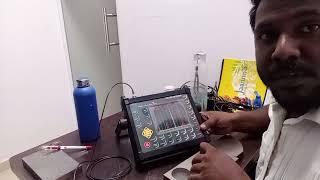 Ultrasonic testing, For normal probe calibration, practical,  ANDT Institute (15/05/2024) #andt #ndt
