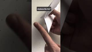 Paper airplane #paperairplane #shorts