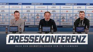 Chemnitzer FC | Pressekonferenz nach dem Heimspiel gegen den FC Eilenburg