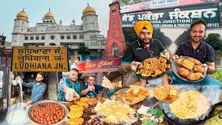 Punjab Tour Ep - 20 | Ludhiana Best Street Food | Punjabi Food | Punjab Street Food