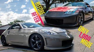 350Z GETS PAINTED A RARE COLOR!