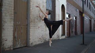 Ballerina in the streets of Birmingham