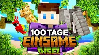 100 Tage MINECRAFT HARDCORE EINSAME INSEL überleben