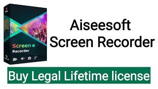 how to buy lifetime license of Aiseesoft Screen Recorder | Amir Tech Info