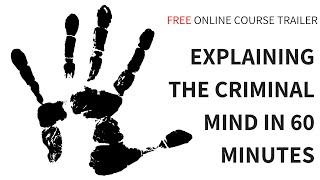 Criminal Psychology Crash Course Free