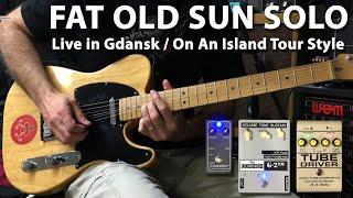 Fat Old Sun solo - David Gilmour Live In Gdansk_OAI Tour Style