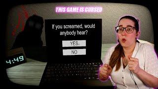 In this horror game the survey takes over your computer and asks disturbing questions | Start Survey