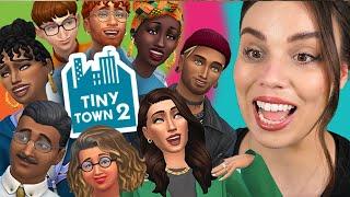 The Sims 4 TINY TOWN 2 Challenge! (Part 1)