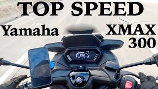 Yamaha XMAX 300 Top Speed Test!  How Fast Can It Go?