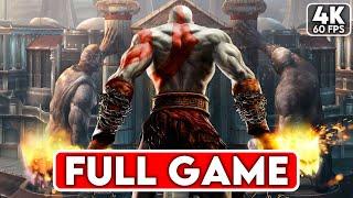 GOD OF WAR 2 REMASTERED Gameplay Walkthrough FULL GAME [4K 60FPS ULTRA HD] - No Commentary