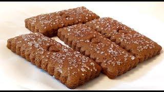 Sugar Biscuits Without Oven - Chocolate Biscuits With Easy Steps