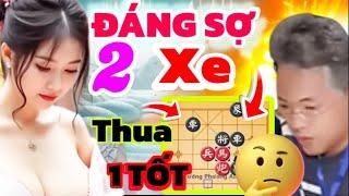 [Ghiền cờ tướng] Đáng sợ 2 xe thua tốt.