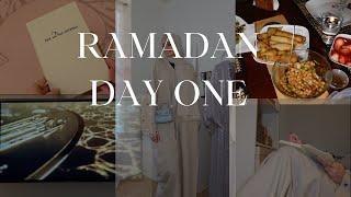 RAMADAN DAY ONE  | first day breastfeeding and fasting | dua journal | iftaar prep