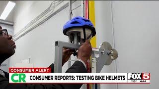 Consumer Reports: Testing bike helmets