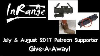 July & August 2017 Patreon Supporter Give-A-Away!