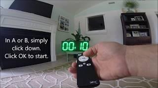 swimnerd pace clock instructional video