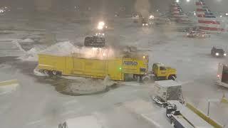 Giant snow melter at O'Hare!