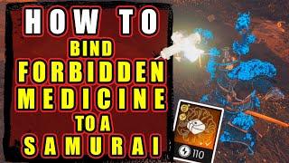 How to Bind a 110 FORBIDDEN MEDICINE to your Samurai | GHOST OF TSUSHIMA LEGENDS