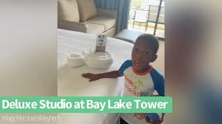 Deluxe Studio Room Tour at Bay Lake Tower at Disney’s Contemporary Resort