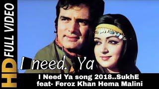 #ineedya I need ya️... Song feat Feroz Khan and Hema Malini..