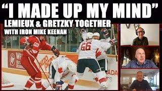 the Story of Playing Mario Lemieux & Wayne Gretzky on the same Line: Coach Iron Mike Keenan