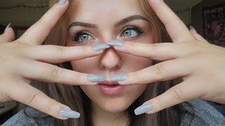 ASMR- Upclose Sounds (Nail Tapping Mouth Sounds Hand Movement's Etc!) 