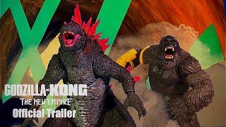 Godzilla x Kong : The New Empire | Official Trailer - Stop Motion