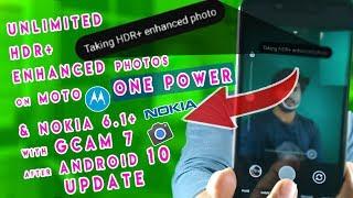 TAKE UNLIMITED HDR+ ENHANCED PHOTOS WITH GCAM 7 ON MOTO ONE POWER AFTER ANDROID 10 