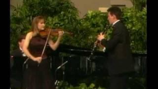 Johannes Brahms "Hungarian Dance #5" for Violin, Clarinet and Piano