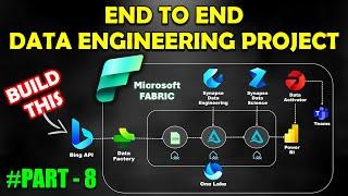 Building Pipelines using Data Factory(Part-8)-End to End Azure Data Engineering Project using Fabric