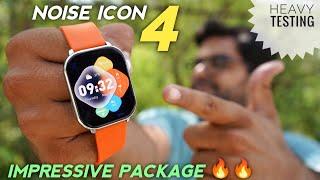 Noise Icon 4 Smartwatch with Stunning 1.96" AMOLED Display  Heavy Testing 