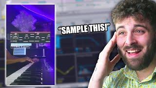 Remixing TIKTOKS that say “sample this”