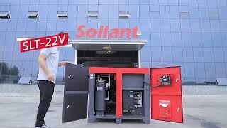 22KW Variable Speed Drive Screw Air Compressor | Sollant