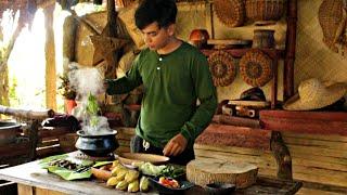 Almusal sa Probinsiya | Breakfast in the Province | Tasty Vegetables Budel fight | Kabagis