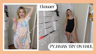 Stylish and Comfortable Loungewear Haul  | Ekouaer ft. Kerry Renee