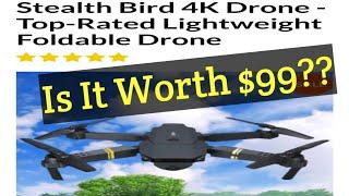 Stealth Bird 4K Drone - Top-Rated Lightweight Foldable Drone