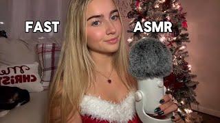 ASMR- 100 Fast and Aggressive Triggers! mouth sounds, hand sounds, your favorite triggers