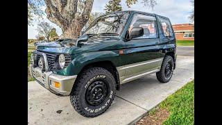 Mitsubishi Pajero Mini VR2 Turbo in Colorado review JDM Kei Car 4wd after 6 months ownership in USA