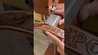 Sewing a Handmade Western Leather Belt