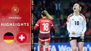 Germany scores 6 goals! | Germany vs. Switzerland 6-0 | Highlights | Friendly