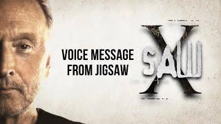 Voice Message From Jigsaw | Saw X