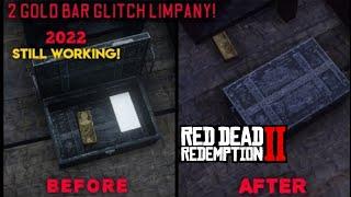 Red Dead Redemption 2 - 2 GOLDBAR GLITCH AT LIMPANY! PATCH 1.29! PS4! 2022! STILL WORKING!