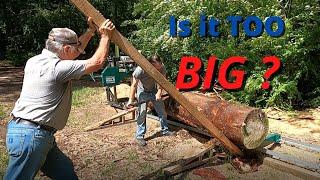 Will Our HM122 Handle This BIG log ??