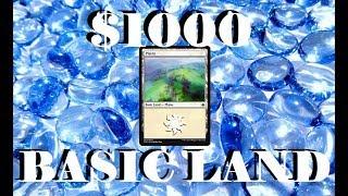 Basic Land Sold for Over $1000