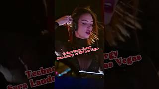Techno Power Energy Sara Landry @EDC Las Vegas #saralandry #techno #Remix #technorave #festival #dj