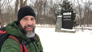 Snowy Hike at Cincy Nature Center