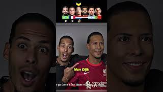 Ronaldo vs Neymar vs Mbappe vs Messi vs Salah vs Van Dijk | with their Wax Figures