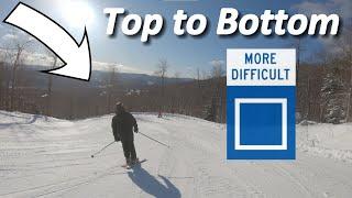 Okemo Mountain JACKSON GORE PEAK Blue Way Down!