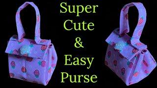 This Purse Is For Someone With Limited Sewing/You’ll Absolutely Love This After Watching This Video