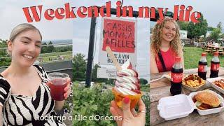 Weekend vlog: Roadtrip sur l’île d’Orléans, Soirée solo au spa & Taste Test d’été Starbucks 